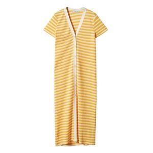 MNG Mango Stripe Sweater Maxi Dress Size Large